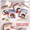 Prancheta Bloco de Notas Cartoon Sanrio Menina Gatinha Kt Desenho a Linha Cachorrinho Página Colorida Prancheta de Mensagens Bloco de Notas