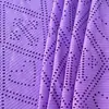 Tejido Jacquard Hueco en Forma de Diamante de Nylon para Trajes de Baño, Lencería Femenina, Vestidos, Faldas Largas, Pareos; La Tela Jacquard Se Puede Teñir a Medida