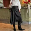 Moda Nueva Primavera y Verano 2026 Falda Midi Elegante de Corte A Estilo Europeo y Americano Transfronterizo Falda Versátil para Mujer para el Trabajo
