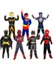 Disfraces infantiles de Halloween del Hulk, Capitán América, Thor, Batman, Spider-Man y otros disfraces de superhéroe musculoso
