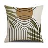 Funda de Almohada Estilo Nórdico 2026 Moderna Simple Lino Estampado Floral Venta al por Mayor Más Vendido Cojín de Sofá Una Pieza Dropshipping