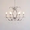Lustre de Cristal de Luxo Leve e de Alta Qualidade, Luminária Principal para Sala de Estar Estilo Francês, Luminária para Sala de Jantar, Luminária para Quarto e Corredor, Luminárias Modernas Minimalistas Estilo Americano