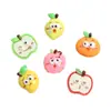 Nueva Expresión Fruta Mango Manzana Resina Accesorios Pasador DIY Accesorios para el Cabello de Niños Flor para Zapatos Colgante Material para Colgantes