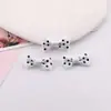 Lazo Impreso con Puntos de Colores de 25 mm Accesorios de Ropa DIY Lazos Pequeños Aros para el Cabello Hechos a Mano Accesorios para el Cabello