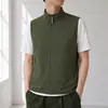 Chaleco de Algodón Multibolsillos de Talla Grande para Jóvenes Hombres de Primavera y Otoño para Fotografía, Pesca, Viajes y Actividades al Aire Libre