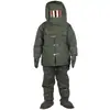 Traje de Protección Contra Incendios Tipo Dividido para Evacuación de Emergencia, Traje de Rescate en Escena de Incendio y Extinción de Incendios, Traje de Protección Contra Incendios Ignífugo y Aislante Térmico para Rescate de Incendios