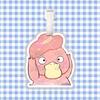 Keda Duck Luggage Tag Anti-perdido Cartão Boating Cartão Mala Tag Mochila Pingente Estrela Periférico Mesmo
