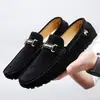 Zapatos sin cordones para hombre transfronterizos, Zapatos formales casuales estilo británico, Mocasines ligeros sin cordones, Zapatos para conducir, Zapatos para hombre
