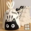 Bolsas de basura engrosadas resistentes al desgarro para uso doméstico, tamaño grande, sin desgarros, con cordón, cierre automático, bolsas de plástico para la cocina