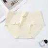 Roupa íntima de algodão puro para meninas, cintura média, 10A antibacteriana, entrepernas estendido, algodão para bebês Classe A, Roupa íntima plus size feminina