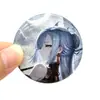 ¡Guau! Insignias de Lata con Purpurina Láser, Insignias 2D de Anime, Redondas de 58 mm al por Mayor