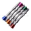 Juego de 5 piezas de anillo magnético multicolor, punta de lote de doble cabeza, punta de lote magnética fuerte, punta de lote cruzada, punta de lote para destornillador eléctrico, 65 mm de largo