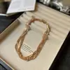 Joyas Transfronterizas Europeas y Americanas Ins de Gama Alta Cadena para Clavícula de Múltiples Capas con Borla de Perla de Imitación Enrollada Lujo Accesible Corazón Circonita