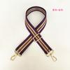 Nueva Correa de Hombro Rayada de Nailon Colorida Correa Larga Ajustable Hombro Cruzado Bolso de Mujer Correa de Hombro Accesorios para Bolso Correa para Bolso