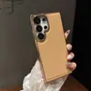 Funda de Cuero con Patrón de Lichi Adecuada para Samsung S25Edge, Cubierta Protectora de Cuero Dos en Uno de Cuero Galvanizado S26Ultra