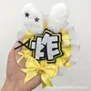 Suporte para Show de Celebridade Crachás Nome Reflectivos Tecido Não Tecido DIY Feito à Mão Mercadoria de Ídolo Chaveiro Pingente de Suporte