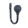 Gancho de pared para cortina simple, gancho de pared para colgar en la pared, gancho de pared de metal europeo, gancho para cortina, accesorios para cortina