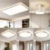 Pacote Casa Completa Puli Moderno Simples Luz de Ventilador LED Luz de Teto para Quarto Luz Pendente para Sala de Jantar Luz de Teto para Sala de Estar