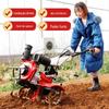 Micro-Tiller multifuncional pequeno pequeno cultivador rotativo a diesel máquina de arado para grama máquina agrícola