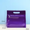 Bolsa Transparente de PVC con Cremallera para Artículos de Tocador Hecha a Medida Viaje Moderna Impermeable Portátil Bolsa con Cremallera con Impresión de Logo