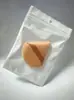 Reunindo Triângulo Pó Puff Alta Densidade Veludo Curto Livelvet Pó Seco Puff Pó Pó Fixo Maquiagem Dupla Face Super Macia Almofada de Ar