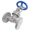 Válvula de Globo con Brida de Acero Fundido J41H-16C Acero al Carbono Alta Temperatura Vapor Industria Química Uso Pesado Válvula de Caldera Interruptor de Volante