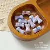 Contas de Cerâmica Esmaltada Manchas Contas de Osso Acessórios Artesanais DIY para Contas Pulseira Corrente para Celular Brincos de Contas Soltas