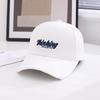 Gorra de béisbol de primavera y otoño para mujer, nueva gorra rígida de moda para hombre, gorra con visera versátil, informal, estilo coreano, gorra bordada, resistente al sol, para verano