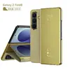 Funda Adecuada para Teléfono Móvil Samsung Z Fold8Ultra Pantalla Plegable 7/6/5 Espejo Vertical Electroplateado Inteligente Funda Protectora