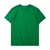 Nova camiseta de algodão puro 180g para o verão, uniforme de trabalho em grupo, uniforme de classe, camiseta publicitária de gola redonda e manga curta, camiseta cultural personalizada