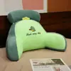 Almohada de cama al por mayor guisantes de hielo cojín grande para la espalda cojín de noche almohada de bolsa suave niñas durmiendo sofá