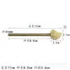 Cerradura de perno recto de cobre puro antiguo, pasador, accesorios de ferretería, cerrojo de puerta chino, bronce, puerta de madera con agujero, cerrojo de lock bolt