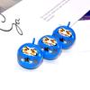 Popular Transfronterizo Metal Estilo Japonés Dibujos Animados Daruma Accesorios DIY Partes Perro Mascota Llavero Campana Manualidades