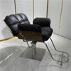 Silla de barbería de celebridades de Internet, moderna y sencilla, silla de barbería gruesa, silla giratoria elevable, silla de peluquero.