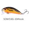 Señuelo luya señuelo falso Mino mini biónico señuelo para lubina 5cm equipo de pesca señuelo duro al por mayor buceo hombrecito gordo