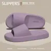 Pantuflas de Suela Gruesa Eva para Uso en Exteriores, Sandalias de Verano con Suela Suave Super Antideslizantes, Pantuflas Antideslizantes y Antiolor de Hotel de Lujo para Baño