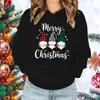 Nueva Sudadera con Estampado de Gnomo Navideño para Hombre/Mujer Moda Personalidad Sudadera con Capucha Feliz Navidad Casual Manga Larga