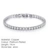 Pulsera de Tenis Explosiva de Venta Caliente Transfronteriza de Amazon para Mujer Chapada en Oro Real con Zirconia Pulsera al por Mayor Pulsera de Diamantes Completa s5650