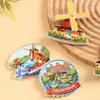 Nuevo Estilo Ámsterdam, Países Bajos Souvenir Turístico Decorativo Imanes de Resina Magnéticos para Comercio Exterior Atracciones Nacionales, Personalizable
