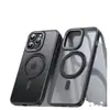 Adequado para Capa de Celular Magnética Apple 17Promax Suporte de Carregamento Sem Fio Iphone17Air Fulcro Celular Transparente