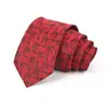 Corbata con Logo Personalizado, Corbata de Lujo para Hombre, Corbata Jacquard Estampada Bordada Formal de Negocios para Boda de Hombres, en Stock
