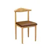 Combinación de Mesa y Silla para Restaurante de Comida Rápida Restaurante Tienda de Fideos Tienda de Desayunos Mesa de Comedor Económica Hotel Catering Comercial Mesa Rectangular