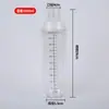 Copo Coqueteleira Graduado Resina Transparente 700ml Suprimentos para Milk Tea Copo Misturador Utensílios Loja de Milk Tea Copo Coqueteleira Pote Coqueteleira PC