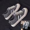 Sapatos de Lona Domésticos Clássicos Masculinos e Femininos Sapatos de Casal Bege Nova Moda Versátil Estilo Coreano Sapatos de Sola Macia Respiráveis