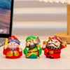 Departamento de Buda Adorados Pequeños Adornos Dios de la Riqueza de Cinco Vías Pequeños Inmortales Decoraciones de Oficina Trabajadores Descompresión Pequeños Regalos
