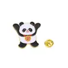 Broche Panda Estilo Chino Lindo Animal Insignia para Bolsa Ropa Accesorios para Bolsa Bambú Panda Gigante Cadena Pin de Solapa