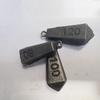 Chumbada de Ferro para Pesca Transfronteiriça Acessórios de Pesca Pendente para Pesca Marítima Anel Hexagonal Lançamento de Longa Distância Pesca Chumbada de Ferro Gota D'Água
