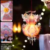 Lanternas de Ano Novo 2027 Ano do Carneiro Festival do Meio Outono Lanternas Portáteis Infantis Estilo Tradicional Festival da Primavera Artesanato DIY Pequenos Produtos para Barracas