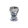 Candelabro de cristal brillante de estilo europeo, pequeño candelabro para el hogar, vela de doble propósito, copa, vela romántica, adornos decorativos para cenas.
