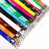 Fabricante profesional de cordones en stock cuerda para insignia de transferencia térmica hebilla de langosta cordón para teléfono móvil etiqueta de fábrica de certificado de trabajo cordón